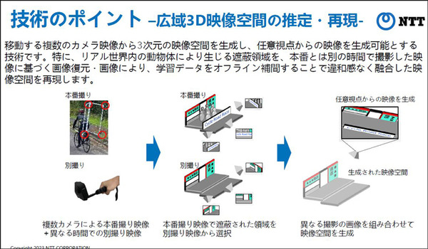 NTT、リアル世界のスポーツの映像・音響・振動・体感をメタバース空間で再現する「xRスポーツ」技術を発表　自転車競技で選手と共走体験