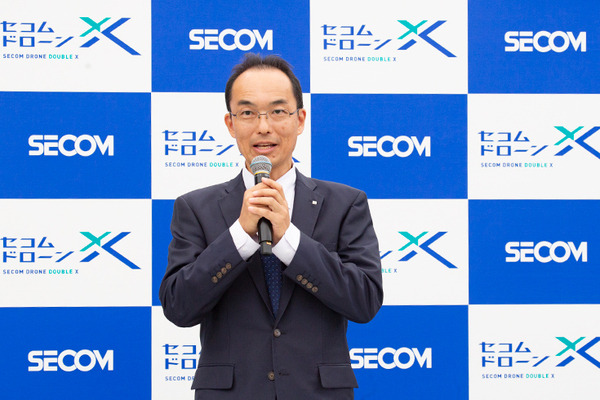 【速報:日本初】セコム 自動で巡回監視飛行し、侵入者を追尾する新型「AIセキュリティドローン」を発表　デモを公開