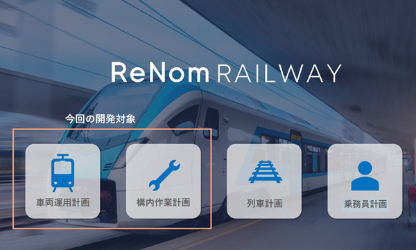 鉄道の輸送計画業務をAIとシミュレーション、デジタルツインで最適化する「ReNom Railway」開発を発表　グリッド
