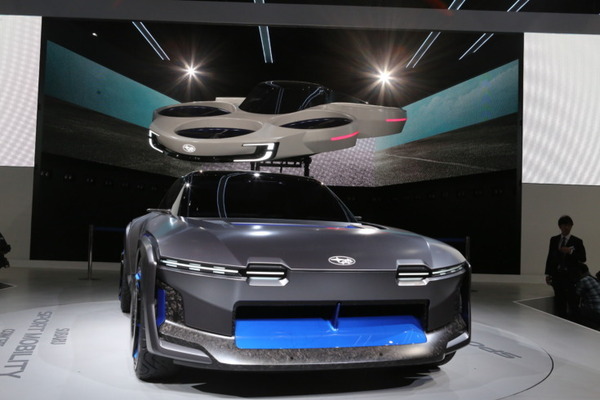 「ジャパンモビリティショー2023」見どころレポート(1) スバルが空飛ぶクルマ(コンセプト)を展示　自動車メーカー編