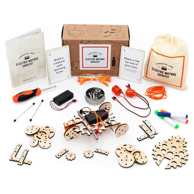 子どもが「論理的・創造的な問題解決力」を習得できる本格的な発明キットと書籍「子どもが体験するべき50の危険なこと」発売