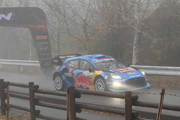 WRC「ラリージャパン」公道区間の初日は悪天候で波乱【SS別トップタイムドライバ一覧】勝田は痛恨のクラッシュ＆復帰！【速報】復帰後トップタイム連発