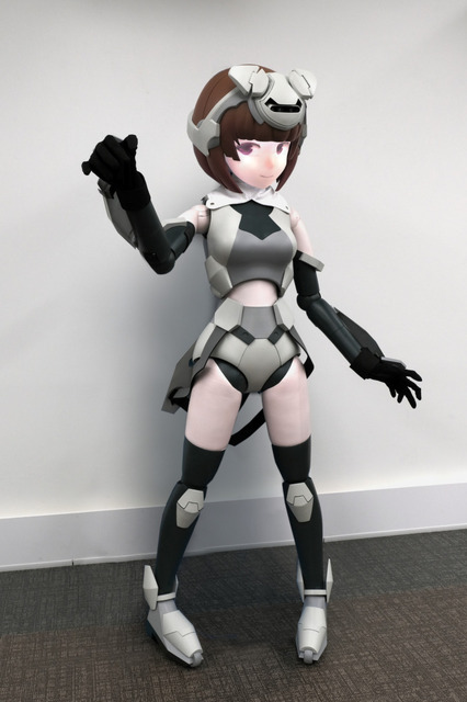 革新的2次元キャラクター「ハツキ」が身長145cmの等身大ロボットに！2023国際ロボット展で山洋電気のアンバサダーに就任