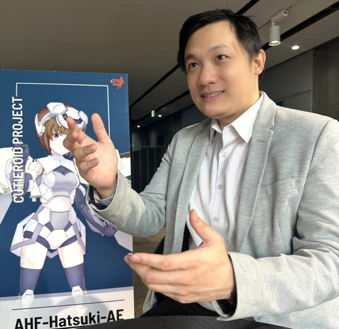 革新的2次元キャラクター「ハツキ」が身長145cmの等身大ロボットに！2023国際ロボット展で山洋電気のアンバサダーに就任