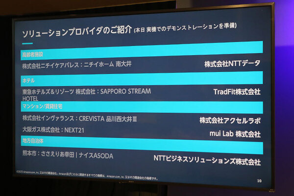 AmazonがAlexaのビジネス/地方自治体向けサービスを発表　高齢者施設やホテル、自治体等に「Alexa Smart Properties」提供開始