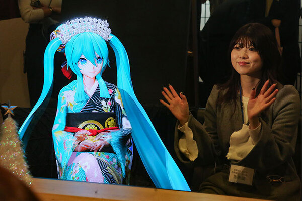 【NTTの新技術】中村獅童×初音ミク「超歌舞伎 今昔饗宴千本桜」と驚きの「裸眼XR 初音ミクあいせき」体験レポート【歌舞伎座で初公演】