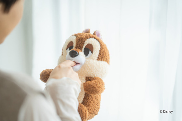 やみつき体感ロボット「甘噛みハムハム」にディズニー「チップ&デール」がラインアップ！