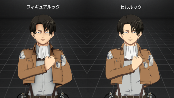 『進撃の巨人』リヴァイとエルヴィンの等身大デジタルフィギュア発売　Quest 3対応のMRアプリやスマホで楽しめる