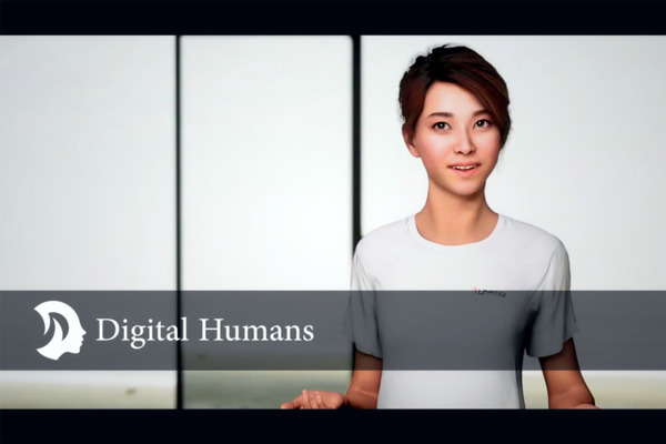 デジタルヒューマンがシャープ、miiboと共同で開発中の生成AIを活用した会話型AI搭載の「リアルAIアバター」をCES2024に出展