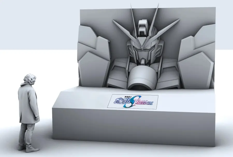 ガンダムシリーズ初「ライジングフリーダムガンダム」がさっぽろ雪まつりで雪像に！新千歳空港でオフィシャルイベントも