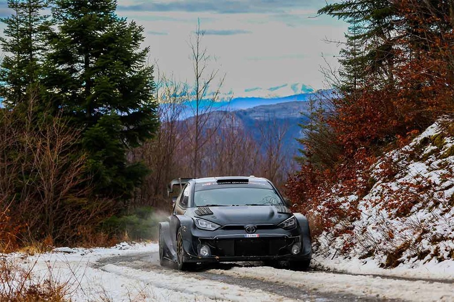 WRC2024モンテカルロで開幕へ トヨタGRの新カラーはマットブラック！メタバース開発のフォーラムエイトが世界ラリー選手権のWRC2新表彰制度を設立