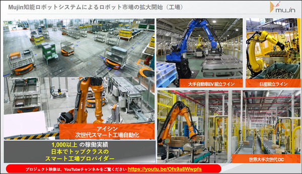アクセンチュアとMujinが合弁会社を設立　製造・物流の自動化と「デジタルツイン・エンタープライズ」連携とその先進事例を発表