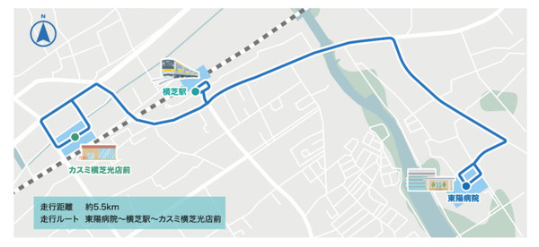 千葉で自動運転バスの通年運行を開始　レベル4運行を2025年以降一部区間で目指す　横芝光町・BOLDLY・京葉銀行