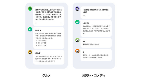 LINE内に生成AIと他のユーザーに質問ができるサービス「LINE AI Q＆A」の提供をAndroidで先行開始