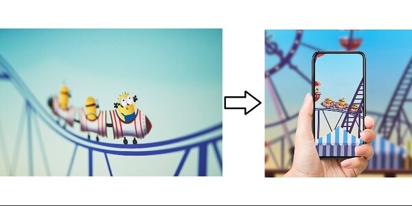 キミにもミニオンのゴーグルが!? USJとのコラボレールームにミニオンが現れるARフィルター登場　滞在のエンタメにXRを活用