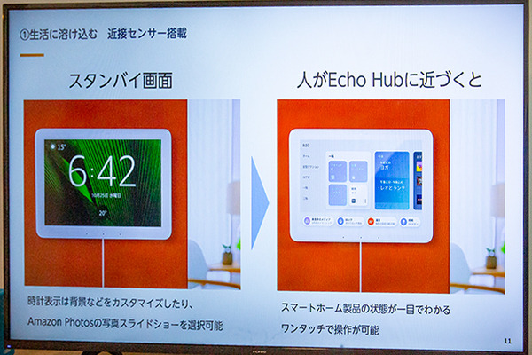 Amazon、スマートホームの新製品「Echo Hub」発売　Echo利用率の推移や国内スマートホーム市場分析を公開