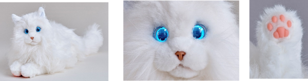 肉球が気持ちいい、心臓の鼓動までも感じる!? リアルな猫ペットロボット『KIMIT ラグドール』発売、面白CM動画も公開 セガトイズ