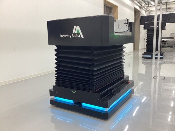 NTT東日本の施設でローカル5Gに対応した最先端の自律走行搬送ロボット(AMR)「Akatsuki」を展示開始