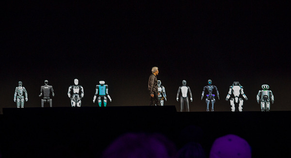 NVIDIAがヒューマノイド開発プラットフォーム提供を発表　ディズニーの二足歩行ロボットが登壇　Jetson Orinから次世代Thorへ