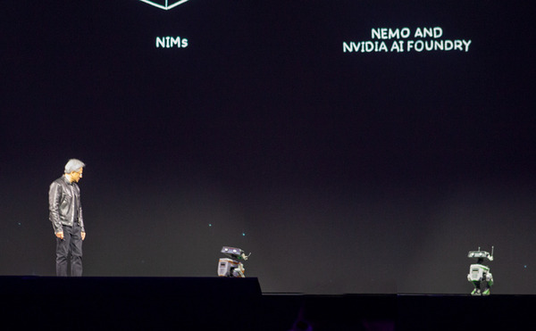 NVIDIAがヒューマノイド開発プラットフォーム提供を発表　ディズニーの二足歩行ロボットが登壇　Jetson Orinから次世代Thorへ
