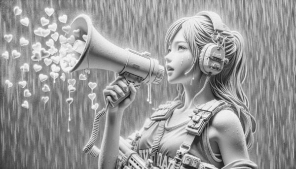 澤村徹氏初の生成AIアート展「突撃恋愛少女」開催中　言葉からAIと描いた作品約80点を展示
