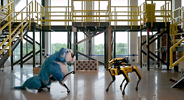 ボストン・ダイナミクスが大型犬ロボット「Sparkles」の動画を公開！「Spot」と共演して軽快にダンス