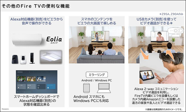 パナソニックがAmazonと全面協力した狙いは？ビエラ専用「FireTV」を搭載した4K有機EL/液晶テレビ新製品13機種を発表
