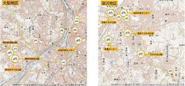 【鎌倉市×江ノ電×OpenStreet】湘南のシェアサイクルサービス利用と有効性の実証実験を開始　新たに9ステーション設置