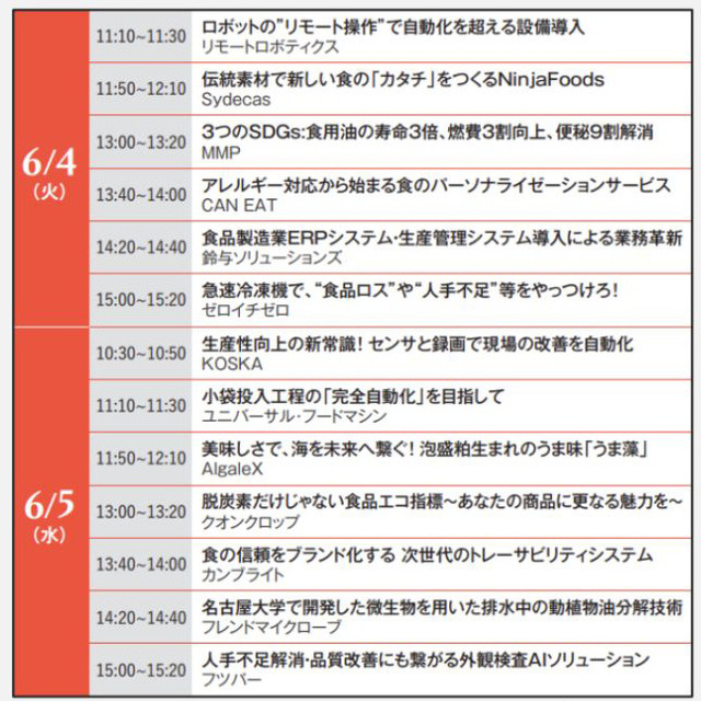 世界最大級の食品製造総合展「FOOMA JAPAN 2024 」6月4日から開催　出展社数は過去最多、ロボットやIT活用提案も多数展示