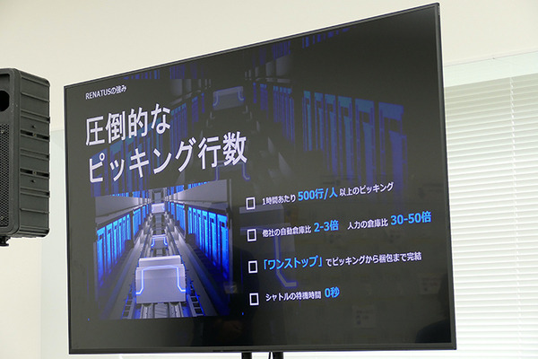 イー・ロジットとRENATUS ROBOTICS、ロボット自動倉庫「RENATUS」１号案件を稼働開始
