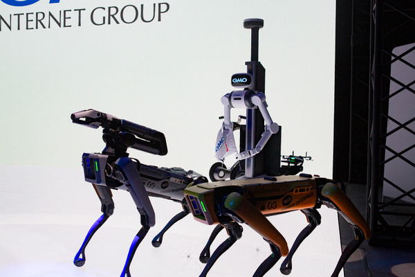 【速報】GMOがAI・ロボット事業に本格参入、GMO AIRを設立　ヒューマノイドや多脚型ロボットにも注力！ロボットたち大集合でデモ披露
