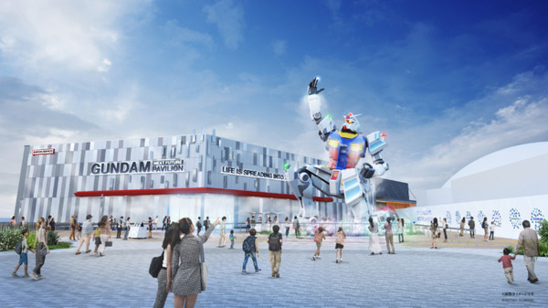 大阪・関西万博「GUNDAMパビリオン」に高さ17m実物大ガンダム像を展示　横浜ガンダムの外装を活用