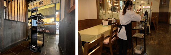 「カチャカ」飲食店向けパッケージ配膳・下膳専用棚を発売　補助金使用で40万円台から導入可能