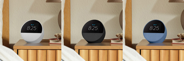 Amazon、Alexa搭載の2024年版「Echo Spot」を発表　スマートアラームクロックとして販売開始　48%割引のセール販売も