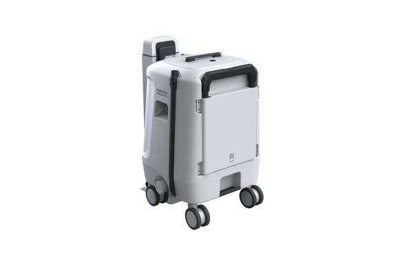 1台4役の清掃ロボット専用の移動式水タンクを発売　水路と電源の確保が難しい施設でロボットの給水・排水・充電を簡単に　Pudu