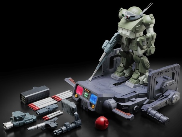 『装甲騎兵ボトムズ スコープドッグをつくる』9/25創刊　全高51cmの1/8「スコープドッグ」に驚異のギミック搭載