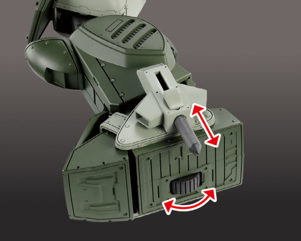 『装甲騎兵ボトムズ スコープドッグをつくる』9/25創刊　全高51cmの1/8「スコープドッグ」に驚異のギミック搭載