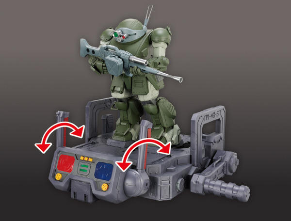 『装甲騎兵ボトムズ スコープドッグをつくる』9/25創刊　全高51cmの1/8「スコープドッグ」に驚異のギミック搭載