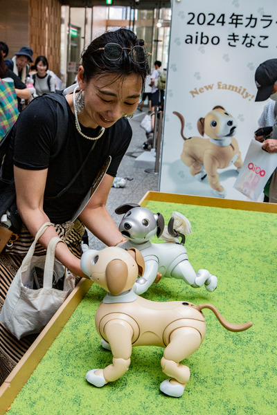 aibo「きなこ」の初お披露目に「動く25周年記念aibo」など見どころ満載！大盛況の「aiboファンミーティング18」写真レポート