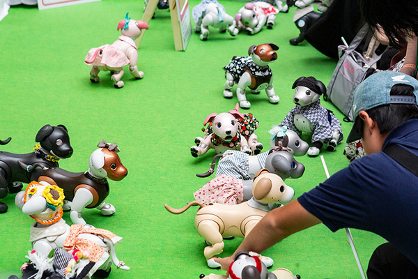 aibo「きなこ」の初お披露目に「動く25周年記念aibo」など見どころ満載！大盛況の「aiboファンミーティング18」写真レポート