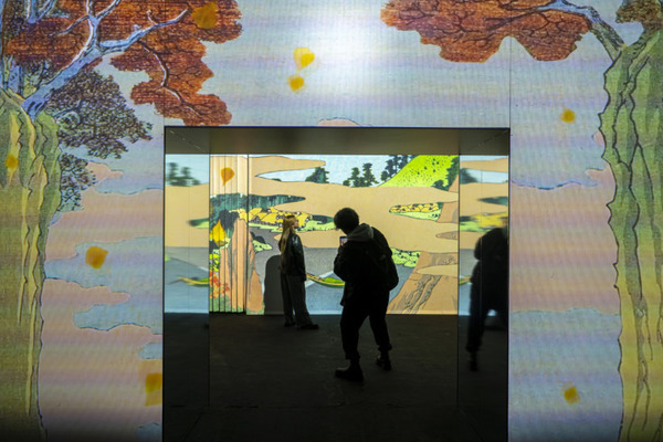 ミラノで開催した体感型デジタルアートミュージアム「動き出す浮世絵展 MILANO」の公式記録映像を公開　