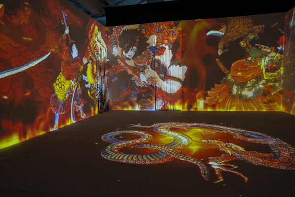 ミラノで開催した体感型デジタルアートミュージアム「動き出す浮世絵展 MILANO」の公式記録映像を公開　