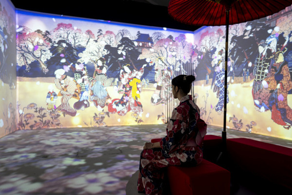 ミラノで開催した体感型デジタルアートミュージアム「動き出す浮世絵展 MILANO」の公式記録映像を公開　