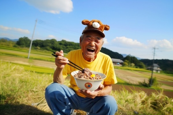 キービジュアルは「生成AIじいちゃん」 ええじいちゃんの写真や動画をSNSで募集「ウェルエイジングアワード」會田与作氏とコラボ