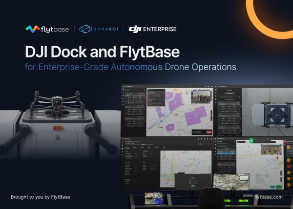 DJI製ドローンの自動充電と遠隔操縦に対応「産業用ドローンポート」をSORABOTが提供開始　広域での無人運用が可能に