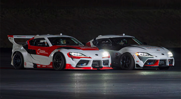 トヨタ 自動運転のスープラが2台でツインドリフトを決める動画を公開　TRIとスタンフォード大学が共同開発