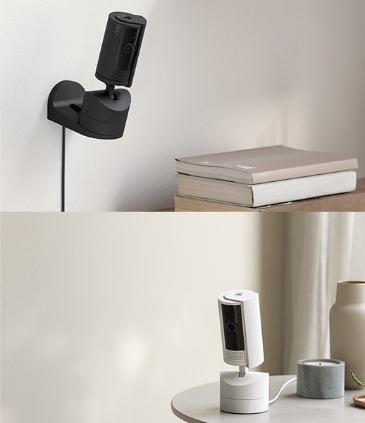 Amazon　スマホで首振りが操作できるRing屋内用セキュリティカメラが日本でも発売　動き検知で自動通知、防犯や見守りカメラに