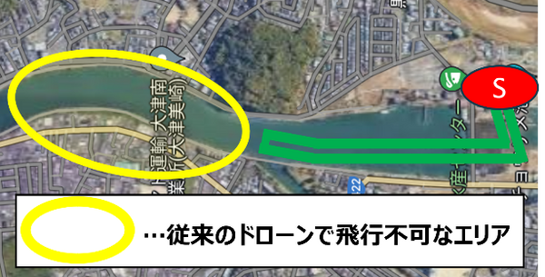 放流時に河川利用者を見回る広範囲な河川巡視にドローンとLTE通信を活用　NTTイードローンが効果検証を実施し十分な効果を確認