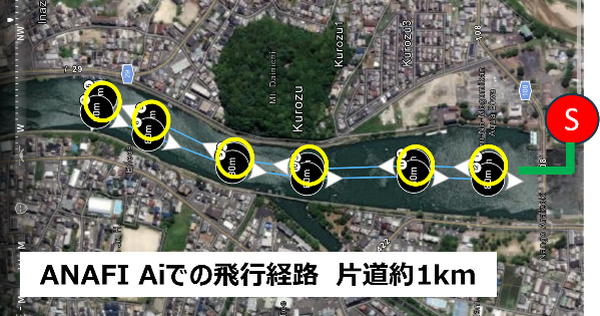 放流時に河川利用者を見回る広範囲な河川巡視にドローンとLTE通信を活用　NTTイードローンが効果検証を実施し十分な効果を確認