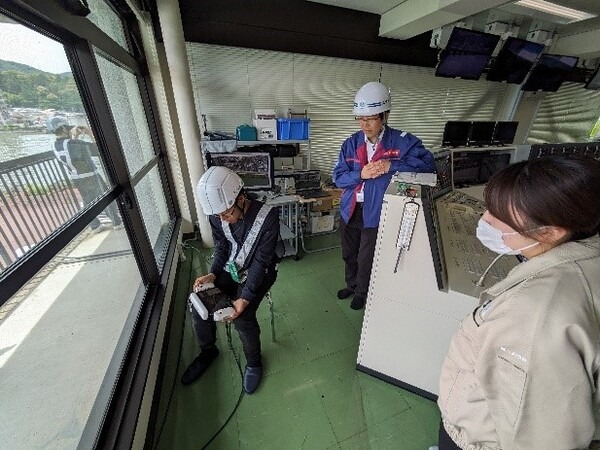 放流時に河川利用者を見回る広範囲な河川巡視にドローンとLTE通信を活用　NTTイードローンが効果検証を実施し十分な効果を確認